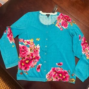 NWT Talbots Beautiful Cardigan Size L